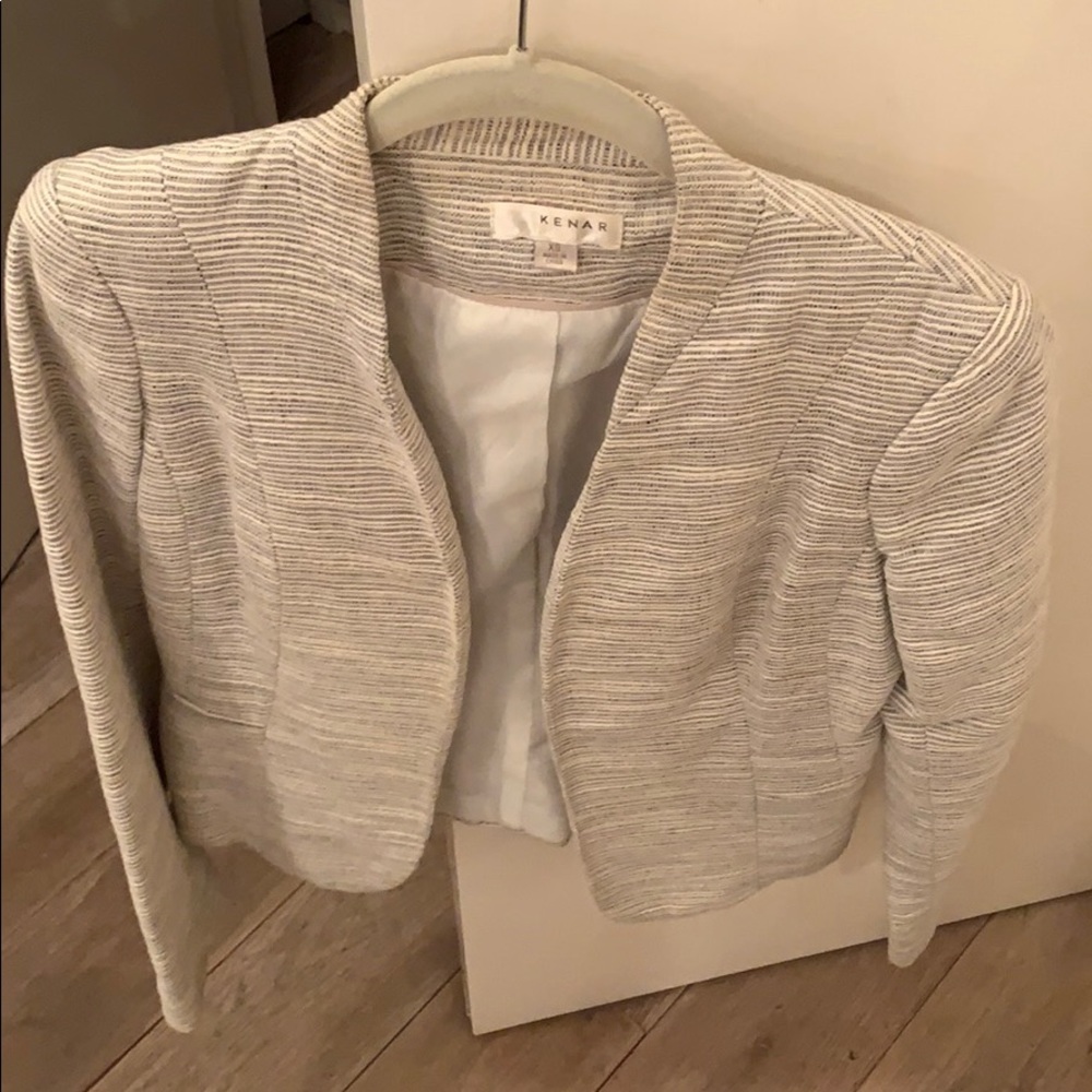 Kenar Striped Blazer